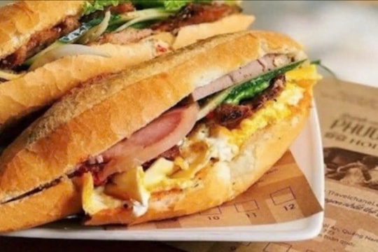 Bánh mì của Việt Nam vào danh sách 25 món bánh kẹp ngon nhất thế giới