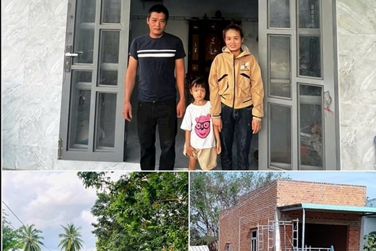 Hành trình xóa nhà tạm ở Bình Thuận: Chung sức dựng xây tương lai