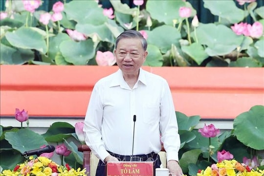 Tổng Bí thư Tô Lâm: Thành phố Hồ Chí Minh hướng tới tầm vóc mới là "siêu đô thị quốc tế" của Đông Nam Á