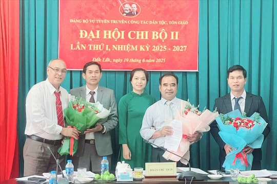 Chi bộ 2, Vụ Tuyên truyền công tác dân tộc, tôn giáo: Phát huy dân chủ, đoàn kết, đổi mới, trách nhiệm, kỷ cương xây dựng Chi bộ vững mạnh