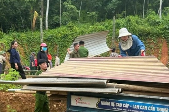 Nhiều khu dân cư biên giới Thanh Hoá được sơ tán khẩn