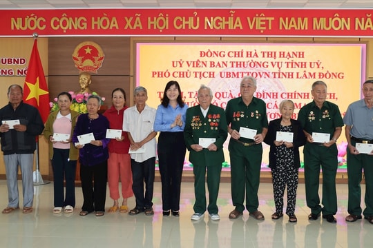 Lâm Đồng: Nhiều hoạt động tri ân người có công, thể hiện truyền thống "Uống nước nhớ nguồn"