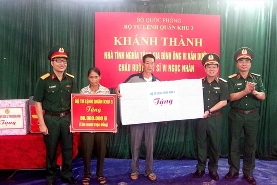 Người có công vùng cao Quảng Ninh an toàn trong những ngôi nhà mới