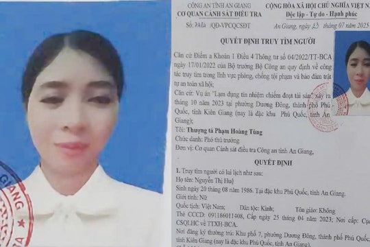 Người phụ nữ mượn 600 triệu đồng của nhân viên ngân hàng rồi bỏ trốn