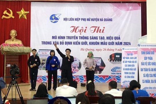 Cao Bằng: Nâng cao nhận thức bình đẳng giới từ các chiến dịch truyền thông