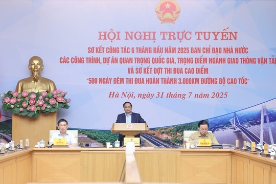 Thủ tướng: Phải dứt khoát hoàn thành mục tiêu 3.000km cao tốc