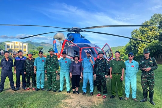 Sơn La giải cứu thành công 8 người dân bị cô lập do mưa lũ