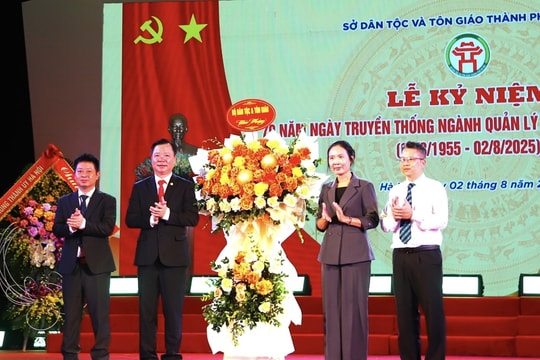 Cầu nối giữa Đảng, chính quyền và các tôn giáo, góp phần xây dựng Thủ đô văn hiến, văn minh, hiện đại