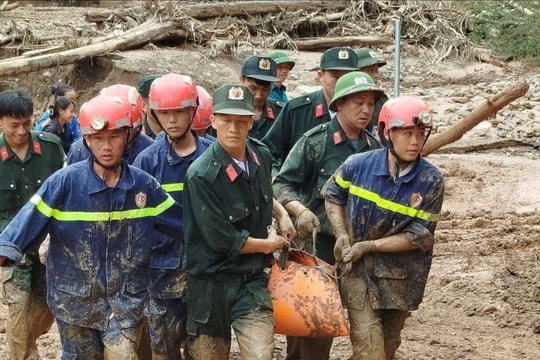 Điện Biên: Tìm thấy hai cháu bé dưới lớp bùn đất ở bản Háng Pu Xi, xã Xa Dung