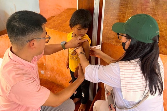 Gia Lai: Triển khai mô hình liên kết dinh dưỡng giúp bà mẹ và trẻ em vùng khó