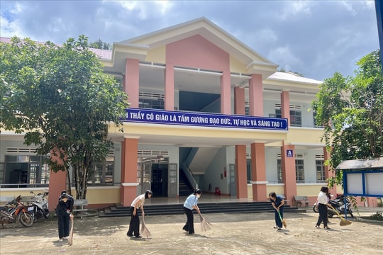 Ghi ở các xã biên giới Gia Lai trước thềm năm học mới