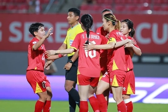 Đội tuyển nữ Việt Nam thắng đậm Campuchia trong trận ra quân ASEAN Cup 2025