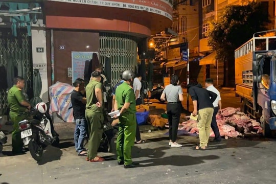 Liên tục phát hiện số lượng lớn thịt heo không rõ nguồn gốc tại Gia Lai