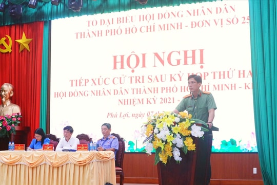 Cử tri TP. Hồ Chí Minh kiến nghị HĐND dừng thu phí nhiều trạm B.O.T khu vực Bình Dương cũ