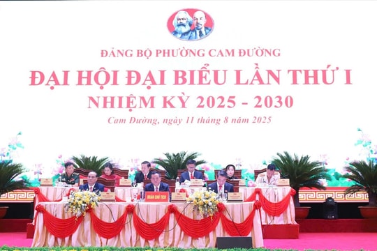 Đến năm 2030, tỷ lệ hộ nghèo phường Cam Đường còn dưới 1%