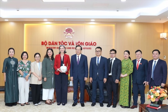 Bộ trưởng Bộ Dân tộc và Tôn giáo Đào Ngọc Dung: Triển khai sớm việc hợp tác với UNDP để hỗ trợ đồng bào DTTS