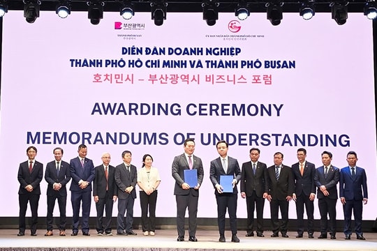 TP. Hồ Chí Minh thúc đẩy kết nối giao thương tại Pusan - Hàn Quốc