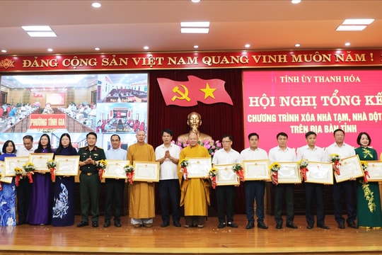 Thanh Hóa hoàn thành xóa nhà tạm, nhà dột nát về đích trước hẹn