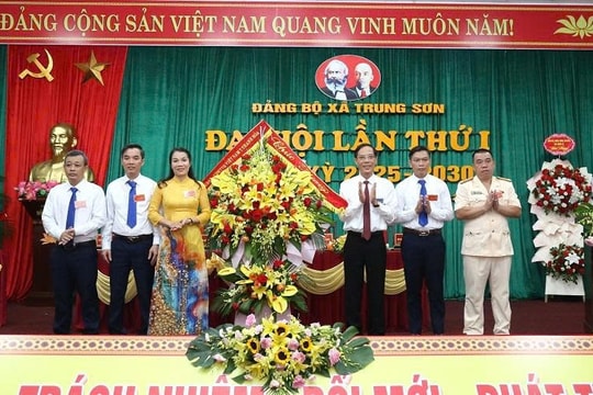 Khát vọng vươn lên mạnh mẽ từ xã miền núi Trung Sơn