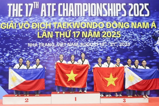 Đội tuyển Taekwondo Việt Nam đạt 43 Huy chương Vàng Giải vô địch Đông Nam Á 2025