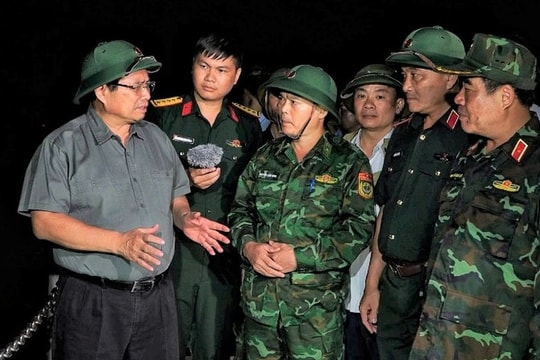 Miền Trung dốc toàn lực phòng chống bão số 5: Đặt an toàn tính mạng người dân lên cao nhất
