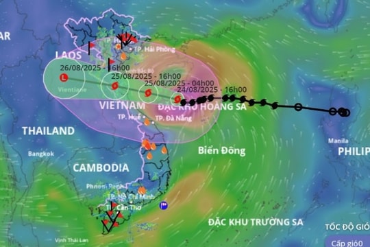 Bão số 5 suy yếu nhưng nguy cơ ngập úng, sạt lở rất cao do hoàn lưu gây mưa lớn ở miền Bắc và Bắc Trung Bộ
