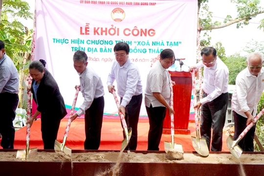 Nhìn lại hành trình vượt gian khó giúp đồng bào an cư ở Đồng Tháp