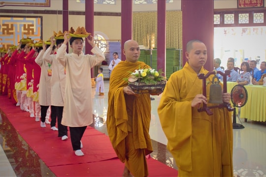 Trang nghiêm Đại lễ Tự Tứ Tăng - Vu lan bồn tại Tịnh xá Ngọc Trung Tăng