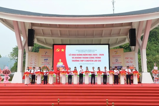 Lào Cai: Khánh thành ngôi trường có quy mô lớn nhất khu vực Tây Bắc