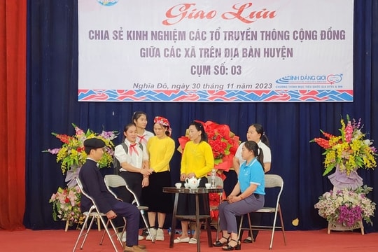 Thành lập và duy trì gần 10.400 Tổ truyền thông cộng đồng