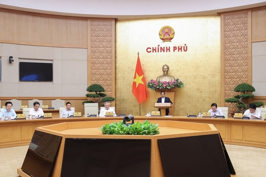 Thủ tướng Phạm Minh Chính chủ trì Phiên họp Chính phủ chuyên đề xây dựng pháp luật tháng 9/2025