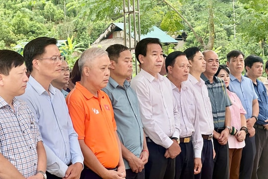 Tưởng niệm nạn nhân Làng Nủ thiệt mạng do cơn bão Yagi