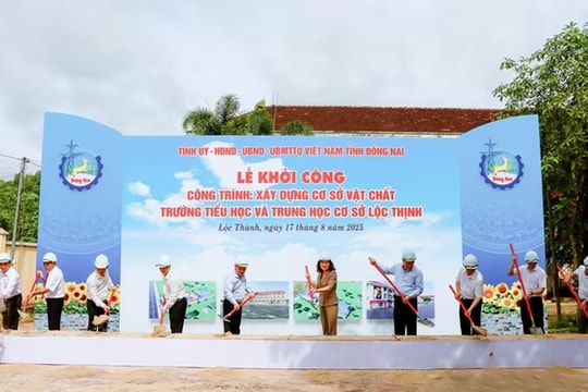 Đồng Nai khởi động chiến dịch nâng cấp hệ thống trường lớp vùng biên