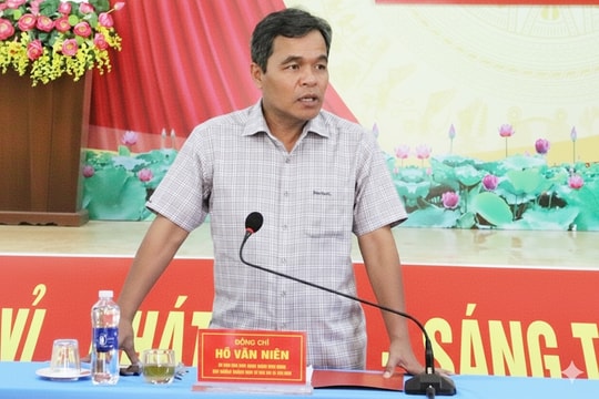 Thứ trưởng Thường trực Bộ Dân tộc và Tôn giáo Hồ Văn Niên: Tập trung nâng cao chất lượng cán bộ công tác dân tộc, tôn giáo