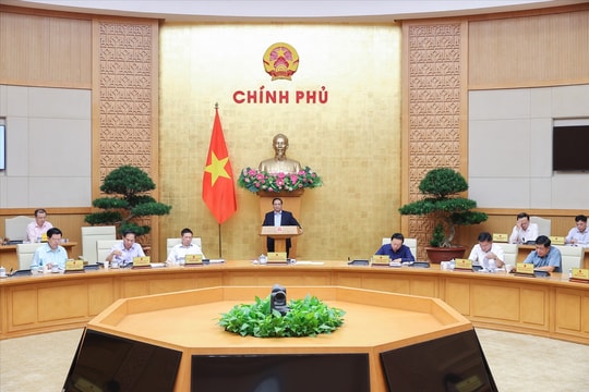 Chính phủ thảo luận về 11 dự án luật, nghị quyết quan trọng chuẩn bị trình Quốc hội