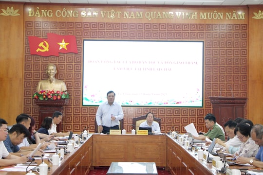 Phát huy vai trò quản lý Nhà nước về dân tộc, tôn giáo ở mô hình chính quyền 2 cấp