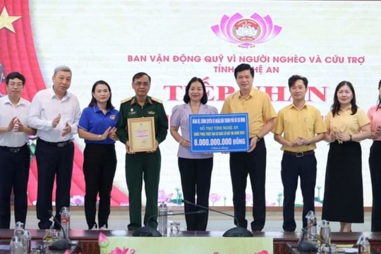 TP. Hồ Chí Minh hỗ trợ Nghệ An 8 tỷ đồng để khắc phục hậu quả bão lụt