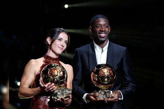 Dembélé tỏa sáng giành danh hiệu Quả bóng Vàng 2025