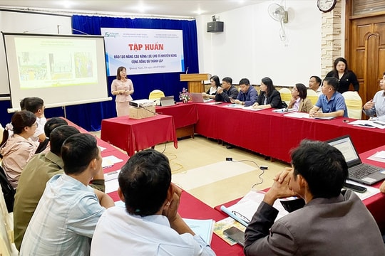 Quảng Ngãi: Nâng cao năng lực cho các Tổ Khuyến nông cộng đồng