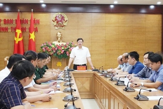 76 xã miền núi Thanh Hóa họp khẩn ứng phó bão số 9