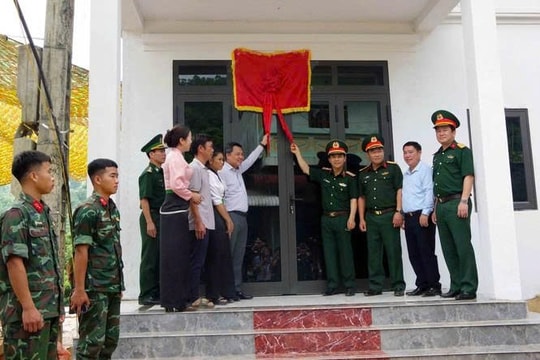 Sơn La: Bàn giao nhà ở cho người dân bị thiệt hại do thiên tai