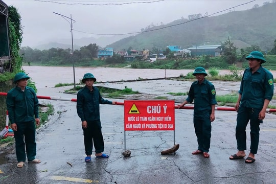 Quảng Ninh: Nguy cơ ngập cục bộ do mực nước sông dâng cao