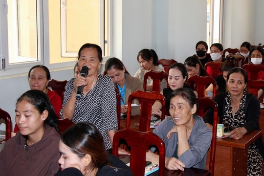 Nâng cao kiến thức bình đẳng giới cho hơn 1.300 người