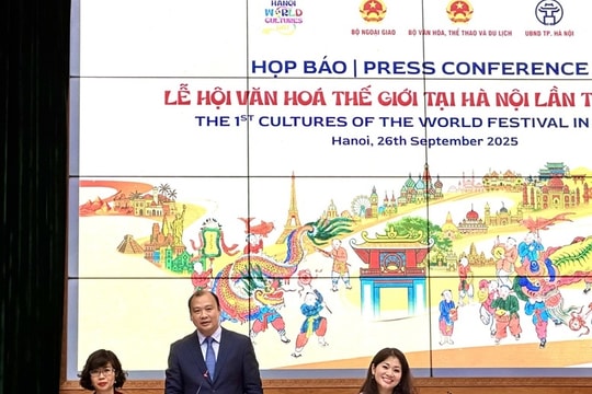 Lùi thời gian tổ chức Lễ hội Văn hóa Thế giới tại Hà Nội lần thứ nhất