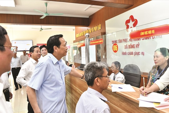 Nhìn lại 3 tháng thực hiện chính quyền địa phương 2 cấp: Sự hài lòng của người dân là thước đo chính xác