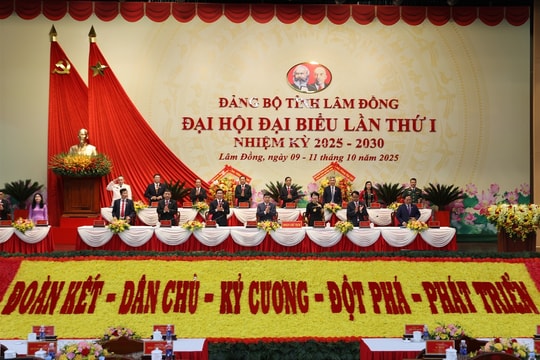 Khai mạc phiên trù bị Đại hội đại biểu Đảng bộ tỉnh Lâm Đồng lần thứ I, nhiệm kỳ 2025-2030