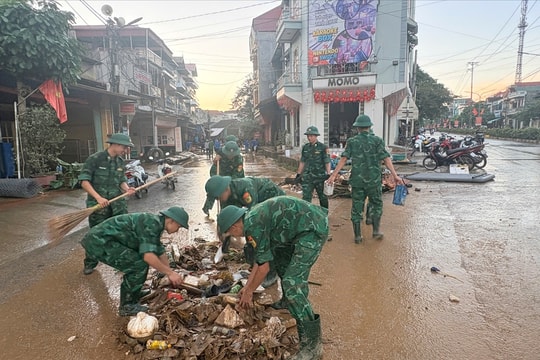 Lạng Sơn: Khẩn trương khắc phục hậu quả bão lũ