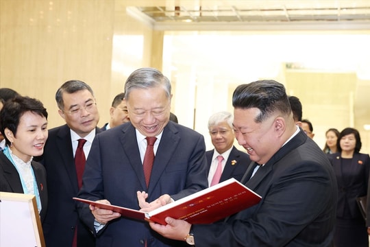 Tổng Bí thư Tô Lâm hội đàm với Tổng Bí thư, Chủ tịch Quốc vụ Triều Tiên Kim Jong Un