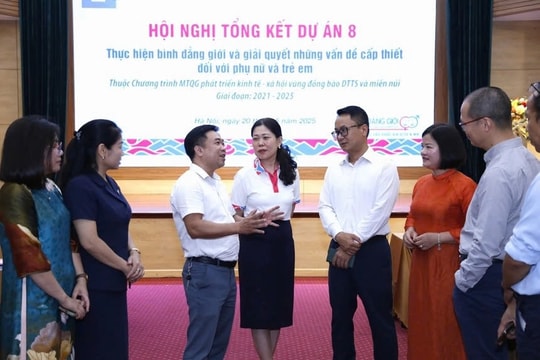 Thúc đẩy bình đẳng giới từ Dự án 8: Cú hích hoàn thành mục tiêu của Chương trình MTQG (Bài cuối)
