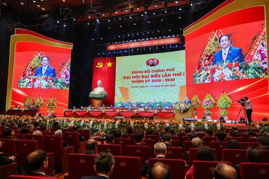 Đại hội Đảng bộ Chính phủ lần thứ I thành công rất tốt đẹp